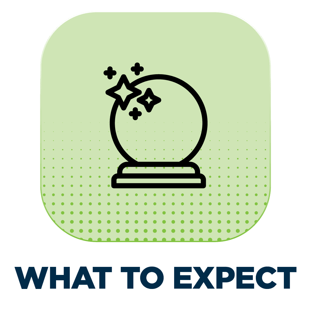 What to Expect Button